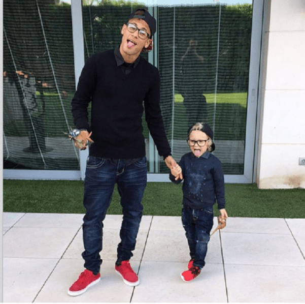 Neymar e filho