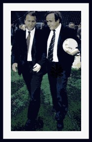 Zico e Platini: adversários na Fifa?