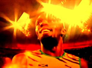 Usain Bolt: no revezamento 4 x 100m, o terceiro ouro no Mundial