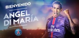 PSG anuncia Di Maria em espanhol