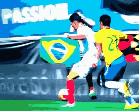 Brasil 1 x 0 Costa Rica: gol de Hulk logo aos 9 minutos