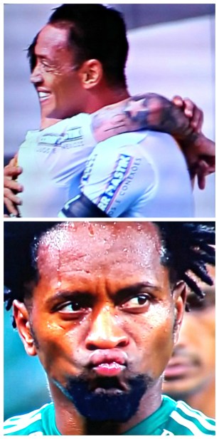 Ricardo Oliveira x Zé Roberto: confronto valerá caneco da Copa do Brasil