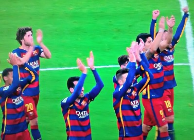 Fim de festa no Santiago Bernabeu: 4 a 0 para o Barcelona