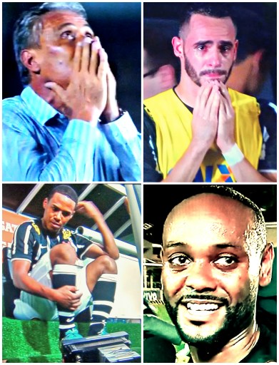 Tite, Renato Augusto, Elias e Vágner Love: caras do Corinthians campeão